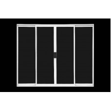 BNPJ1220 4F - Janela 4 Folhas de Correr 120x200cm Branca