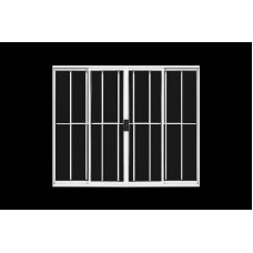 BNPJGT1220 4F - Janela 4 Folhas de Correr Grade Total 120x200cm Branca