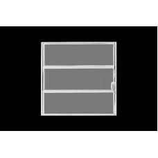 B1010 - Vitro Basculante 100X100cm Jateado Natural