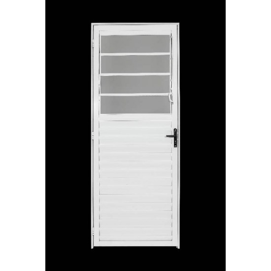 Porta Basculante 210X90cm Esquerda Liso Branca