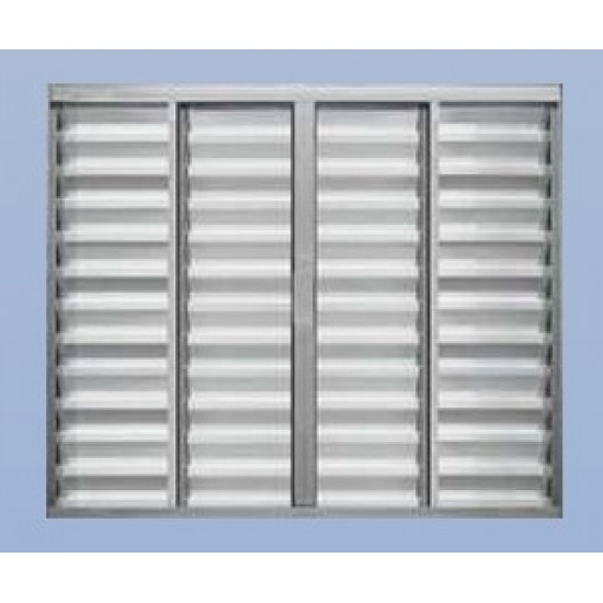 Veneziana 4 Folhas de Correr 120x150cm Natural