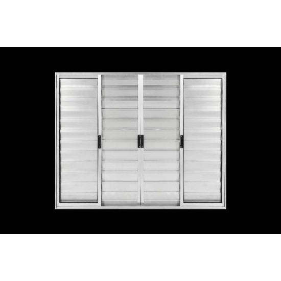 Veneziana 6 Folhas de Correr 120x150cm Branca