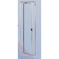 BSETL1260 - Seteira de Alumínio 120AX60cm Liso Natural